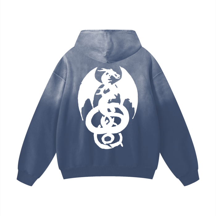 HAMOODISM Oversized Washed Hoodie