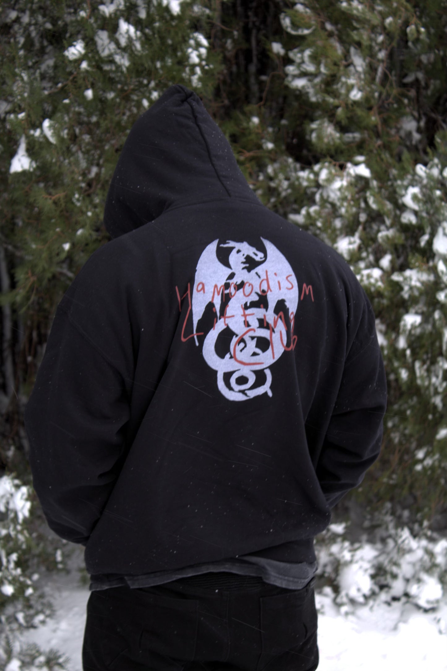 HDSM LIFTING CLUB GRAFITTI HOODIE