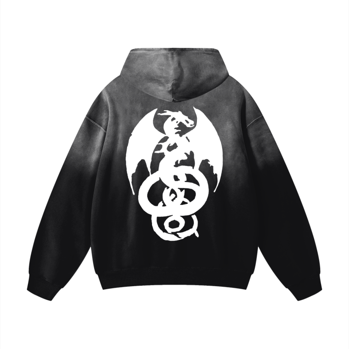 HAMOODISM Oversized Washed Hoodie