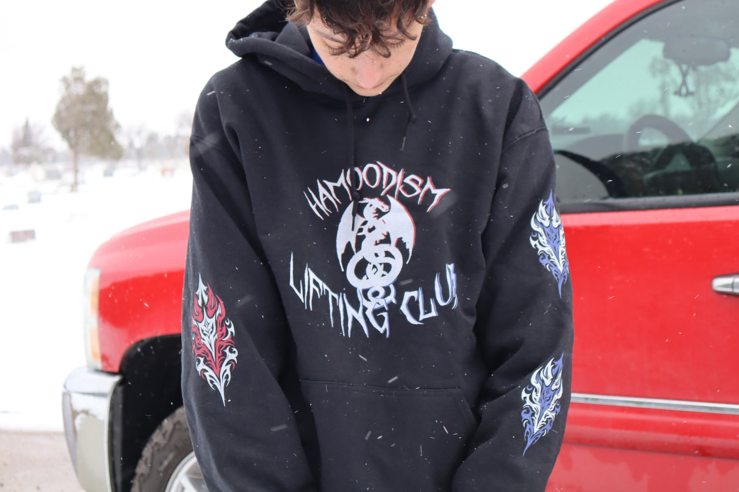 HDSM LIFTING CLUB GRAPHIC HOODIE
